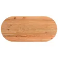 Table à manger 220x100x74 cm bois de chêne massif ovale