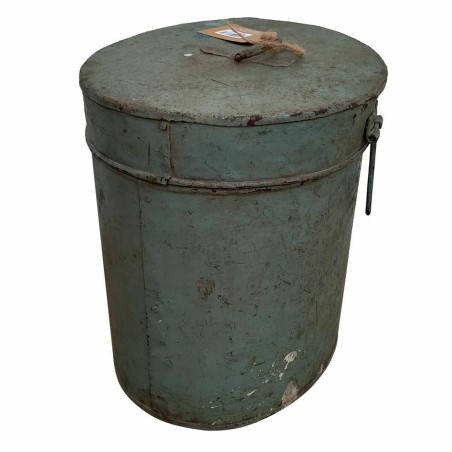 Decorative canister Alexandra House Living Grey Iron Traditional style
