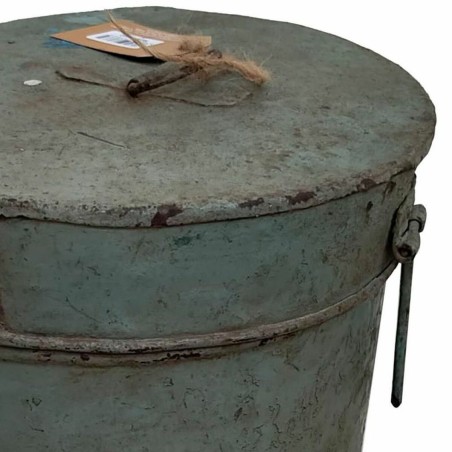 Decorative canister Alexandra House Living Grey Iron Traditional style