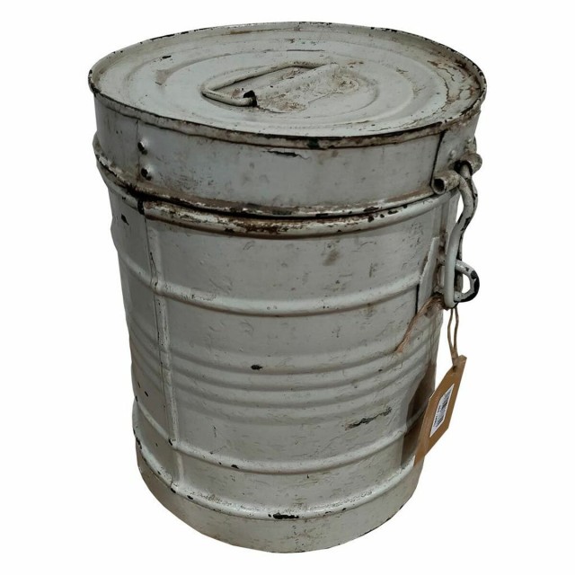 Decorative canister Alexandra House Living White Iron Traditional styl