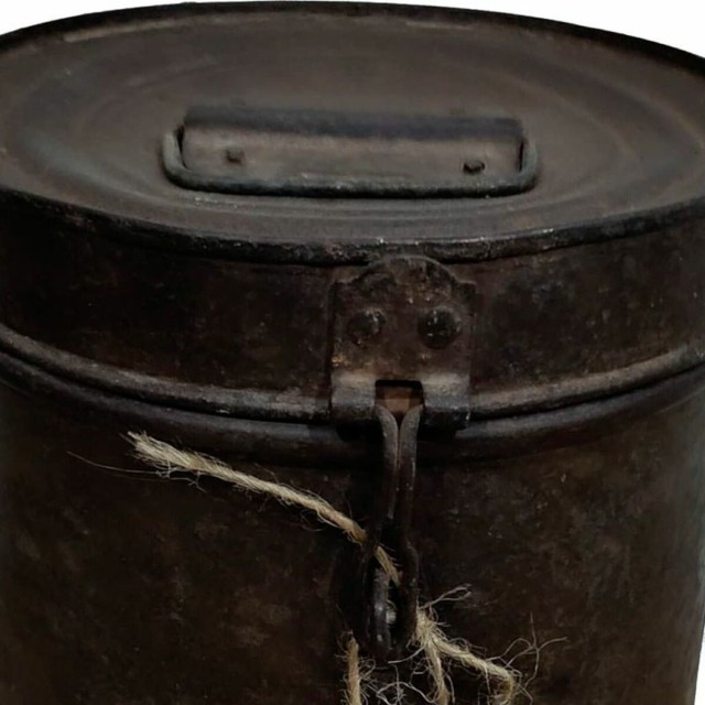 Decorative canister Alexandra House Living Brown Iron Traditional styl