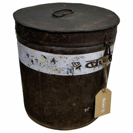 Bidon décoratif Alexandra House Living Marron Fer Style artisanal 25