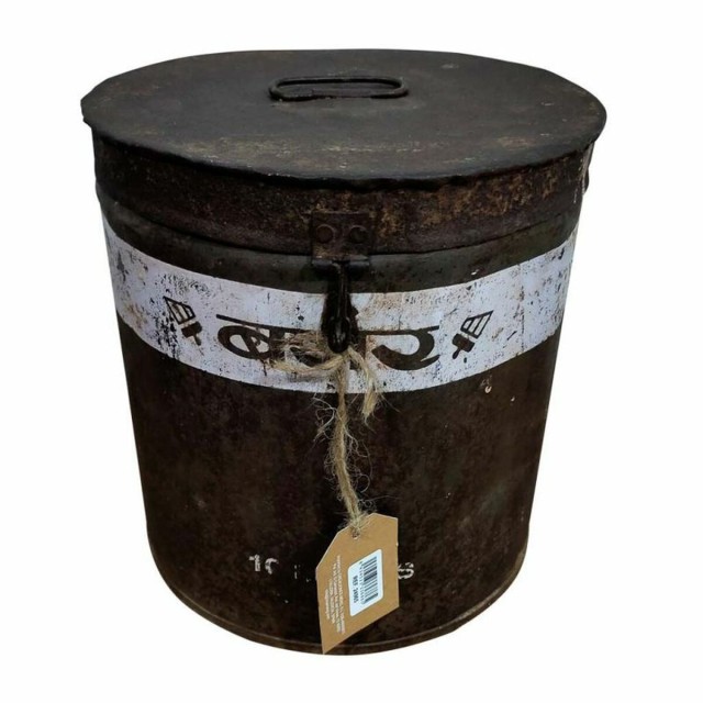 Bidon décoratif Alexandra House Living Marron Fer Style artisanal 25