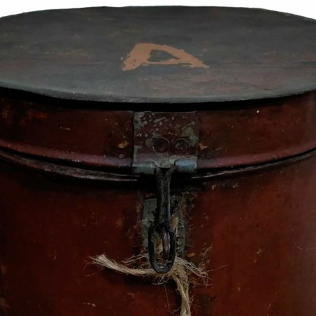 Decorative canister Alexandra House Living Brown Iron Traditional styl