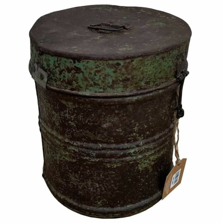 Decorative canister Alexandra House Living Brown Iron Traditional styl