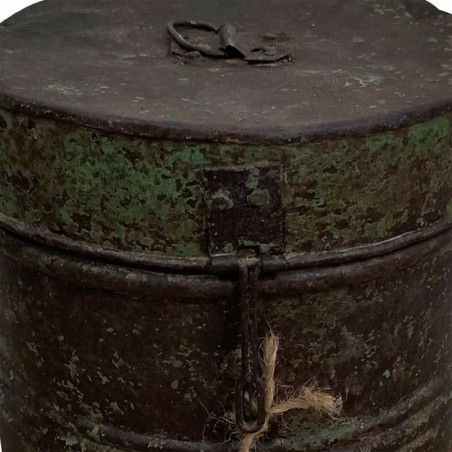 Decorative canister Alexandra House Living Brown Iron Traditional styl