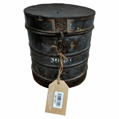 Decorative canister Alexandra House Living Brown Iron Traditional styl