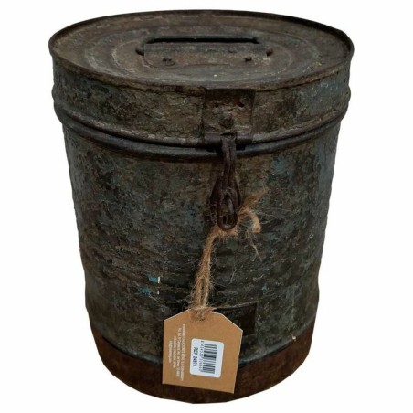 Decorative canister Alexandra House Living Brown Iron Traditional styl