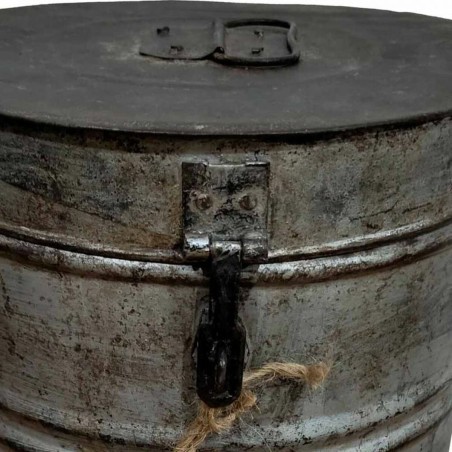 Decorative canister Alexandra House Living Grey Iron Traditional style