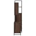Ensemble de meubles de salle de bain 3 pcs Chêne marron