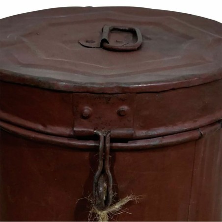 Bidon décoratif Alexandra House Living Marron Fer Style artisanal 23