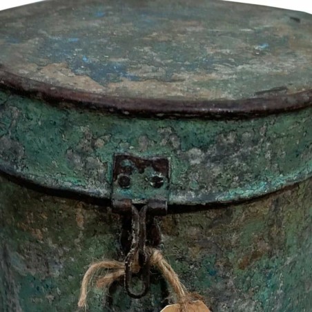 Decorative canister Alexandra House Living Brown Iron Traditional styl