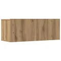 Ensemble de meuble TV mural 7 pcs chêne artisanal
