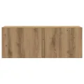 Ensemble de meuble TV mural 7 pcs chêne artisanal