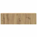 Ensemble de meuble TV mural 6 pcs chêne artisanal