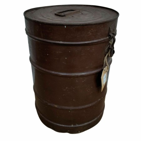 Decorative canister Alexandra House Living Brown Iron Traditional styl