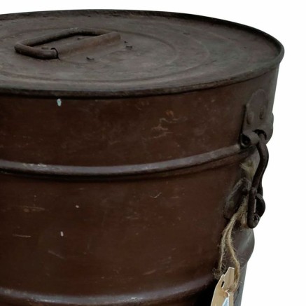 Decorative canister Alexandra House Living Brown Iron Traditional styl 2