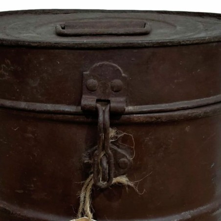 Decorative canister Alexandra House Living Brown Iron Traditional styl