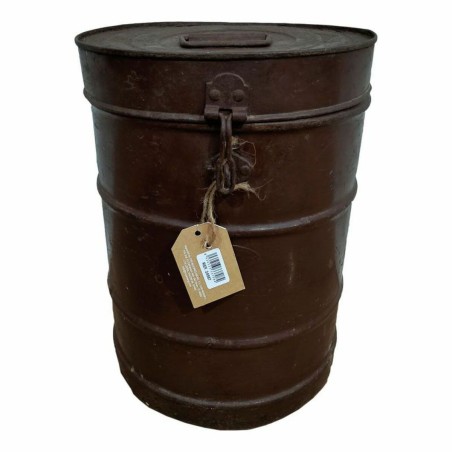 Decorative canister Alexandra House Living Brown Iron Traditional styl