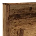 Armoire de tête de lit vieux bois 180x19x103,5 cm