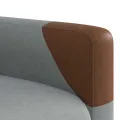 Fauteuil inclinable Gris clair Tissu