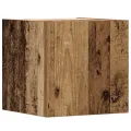 Ensemble de meuble TV mural 5 pcs vieux bois bois d'ingénierie