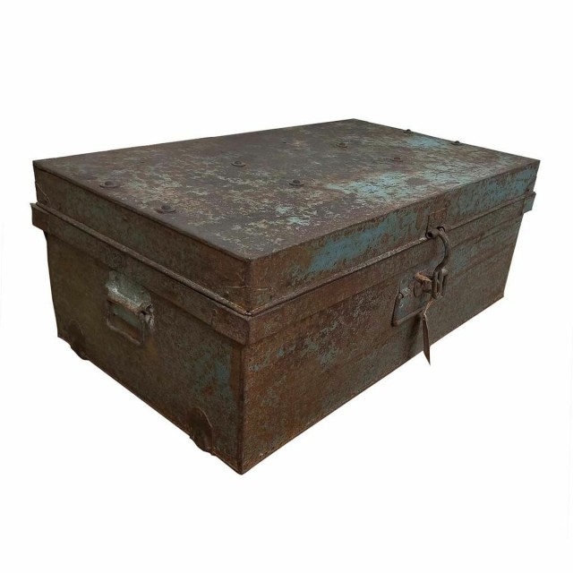 Valise décorative Alexandra House Living Marron Fer Style artisanal 4