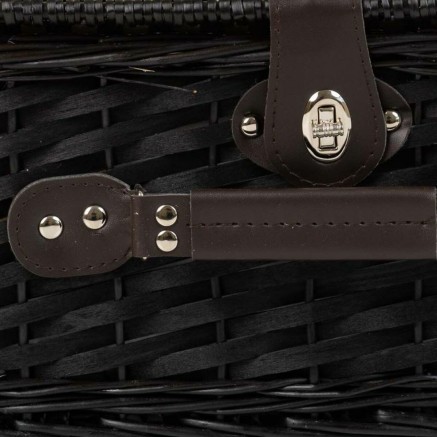 Cestino da Picnic Alexandra House Living Nero vimini 2