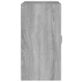 Armoire murale Sonoma gris 60x31x60 cm Bois d'ingénierie