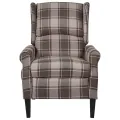 Fauteuil inclinable Beige Tissu