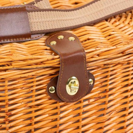 Picnic Basket Alexandra House Living Honey wicker 2