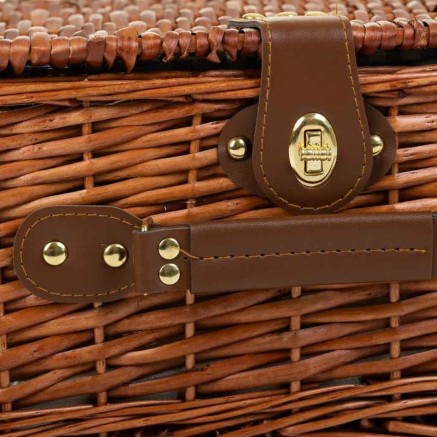 Picknickkorb Alexandra House Living Braun korb 2