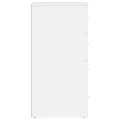 Buffets 2 pcs blanc 60x39x80 cm bois d’ingénierie