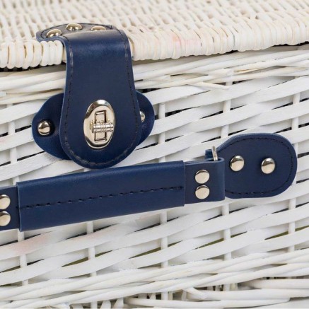 Panier de Pique-Nique Alexandra House Living Blanc osier 2