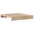 Cadre de lit sans matelas 180x200 cm bois massif de pin