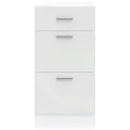 Armoire de plancher blanc 40x46x81,5 cm bois d'ingénierie