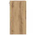 Armoire suspendue chêne artisanal 30x29,5x60 cm bois ingénierie