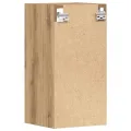 Armoire suspendue chêne artisanal 30x29,5x60 cm bois ingénierie