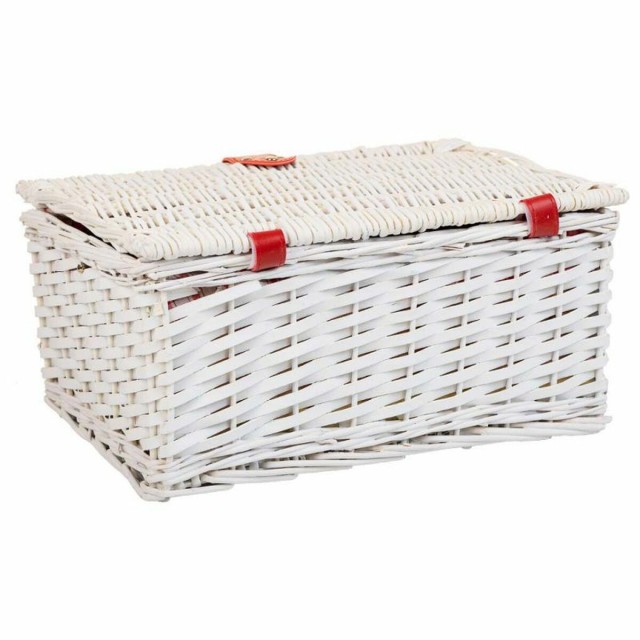 Picnic Basket Alexandra House Living White wicker