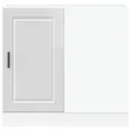 Armoire de cuisine Porto blanc brillant bois ingénierie