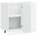 Armoire de cuisine Porto blanc bois d'ingénierie