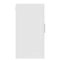Armoire murale de cuisine Porto blanc brillant bois ingénierie