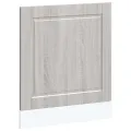 Panneau de lave-vaisselle Porto sonoma gris 60x1,5x67 cm