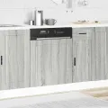 Panneau de lave-vaisselle Porto sonoma gris 60x1,5x67 cm