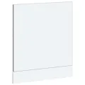 Panneau de lave-vaisselle Porto gris béton 60x1,5x67 cm