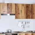 Armoire murale de cuisine Porto vieux bois bois d'ingénierie