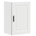 Armoire murale de cuisine Porto blanc bois d'ingénierie