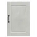 Armoire murale de cuisine Porto gris béton bois d'ingénierie