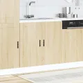 Meuble bas pour évier Porto chêne sonoma bois ingénierie