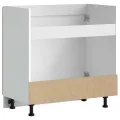 Meuble bas pour évier Porto chêne sonoma bois ingénierie
